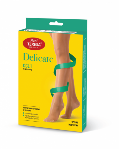Pończochy uciskowe, przeciwżylakowe - Pani Teresa - Delicate