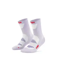 CEP Damskie skarpety sportowe kompresyjne do połowy łydki PRO Run Ultralight 