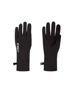 CEP Rękawiczki sportowe na zimę z wełną merino unisex czarne Core Run 