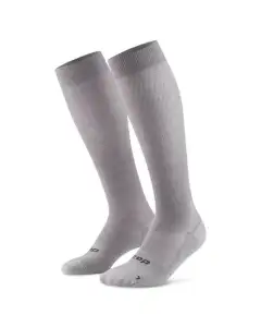 CEP Męskie podkolanówki kompresyjne do podróży Core Flight